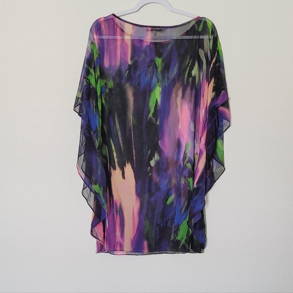 Trina Turk Anissa Silk Dress Sz 6 - Picture 5 of 9